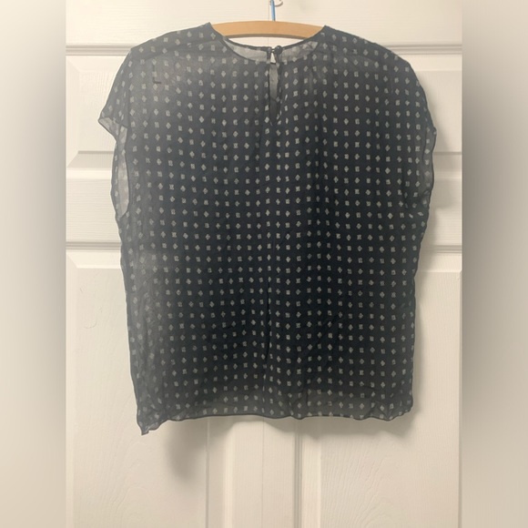 Black Silk Blouse by Gruppo GFT - Picture 2 of 3